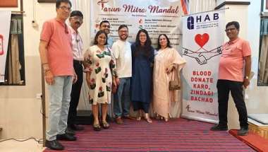 Tarun Mitra Mandal Unites Community Volunteers in a Large-Scale Blood Donation Drive Organised by HAB Pharma
